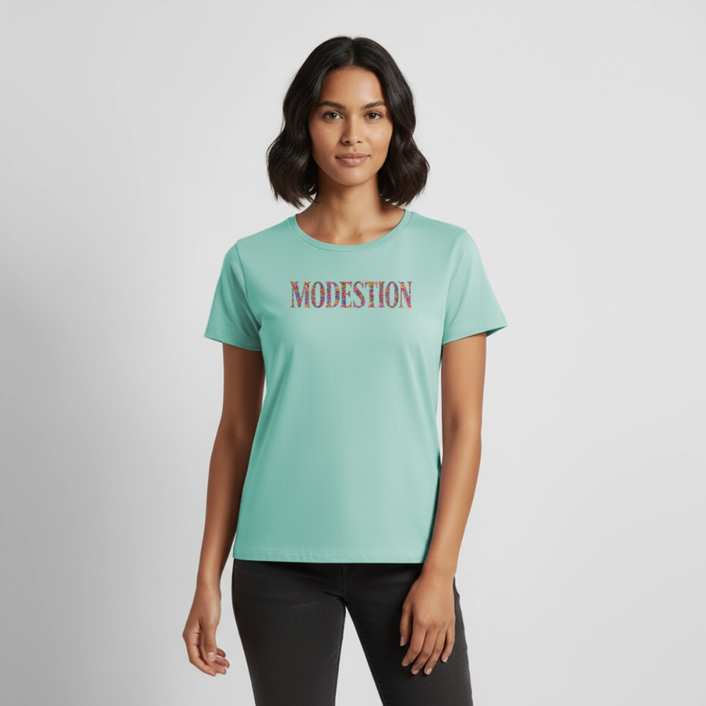Vrouwen Premium T-shirt - mint 