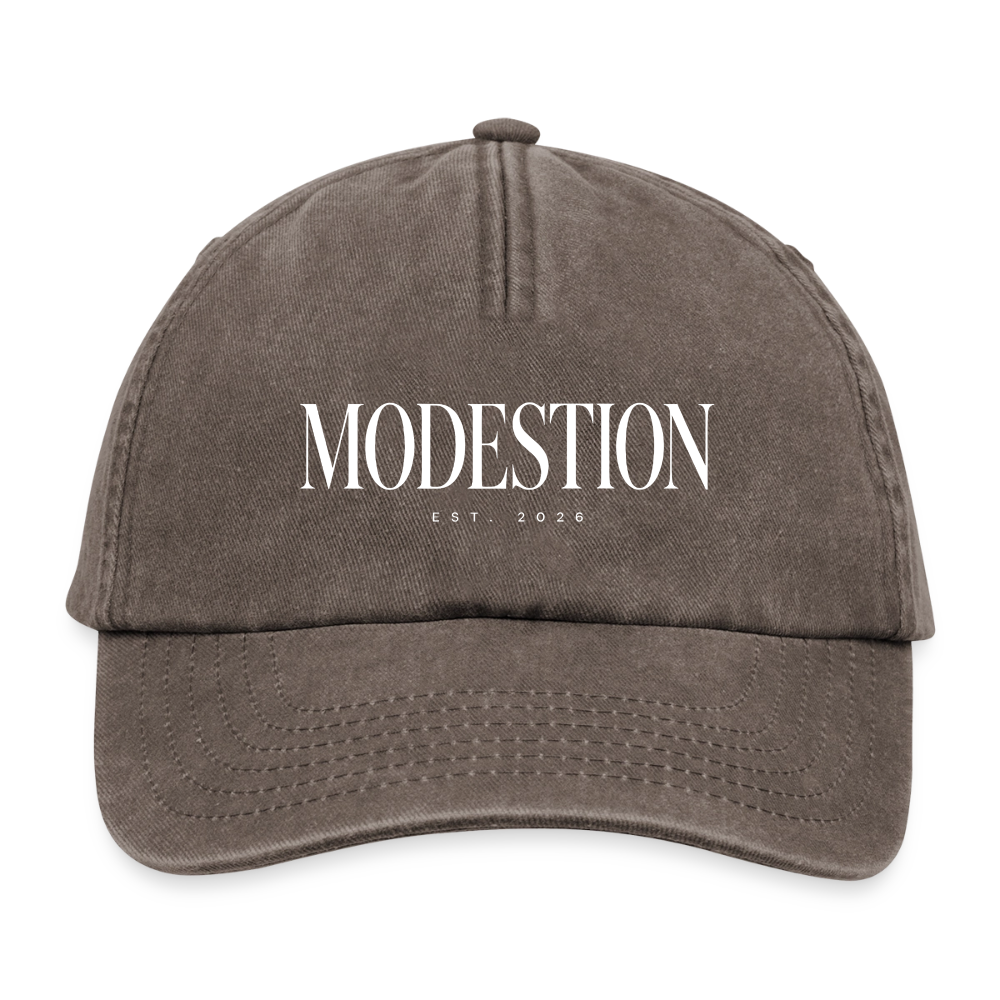 Relaxed Vintage Cap - vintage brown