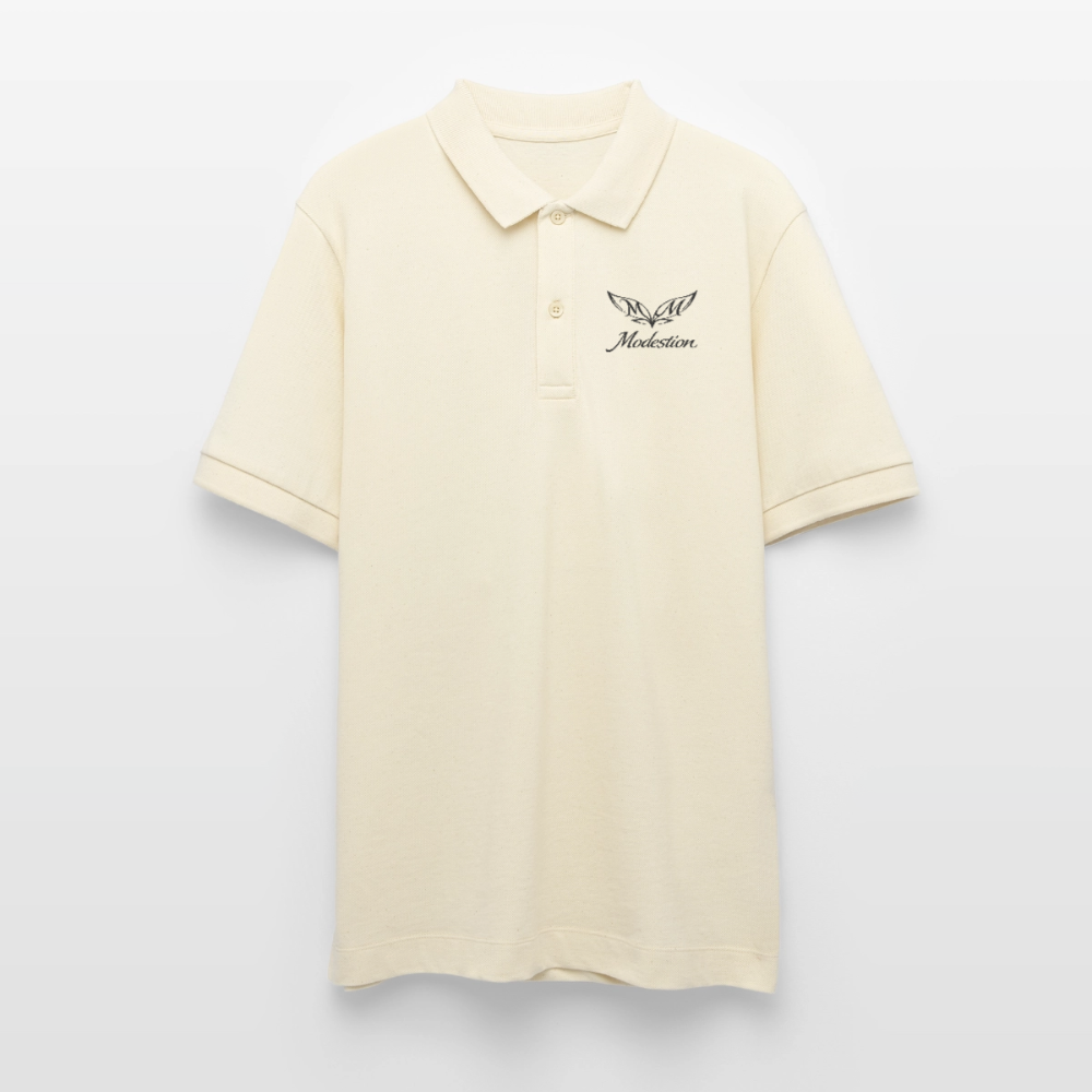 Stanley/Stella Unisex Organic Polo Shirt PREPSTER - soft Ecru