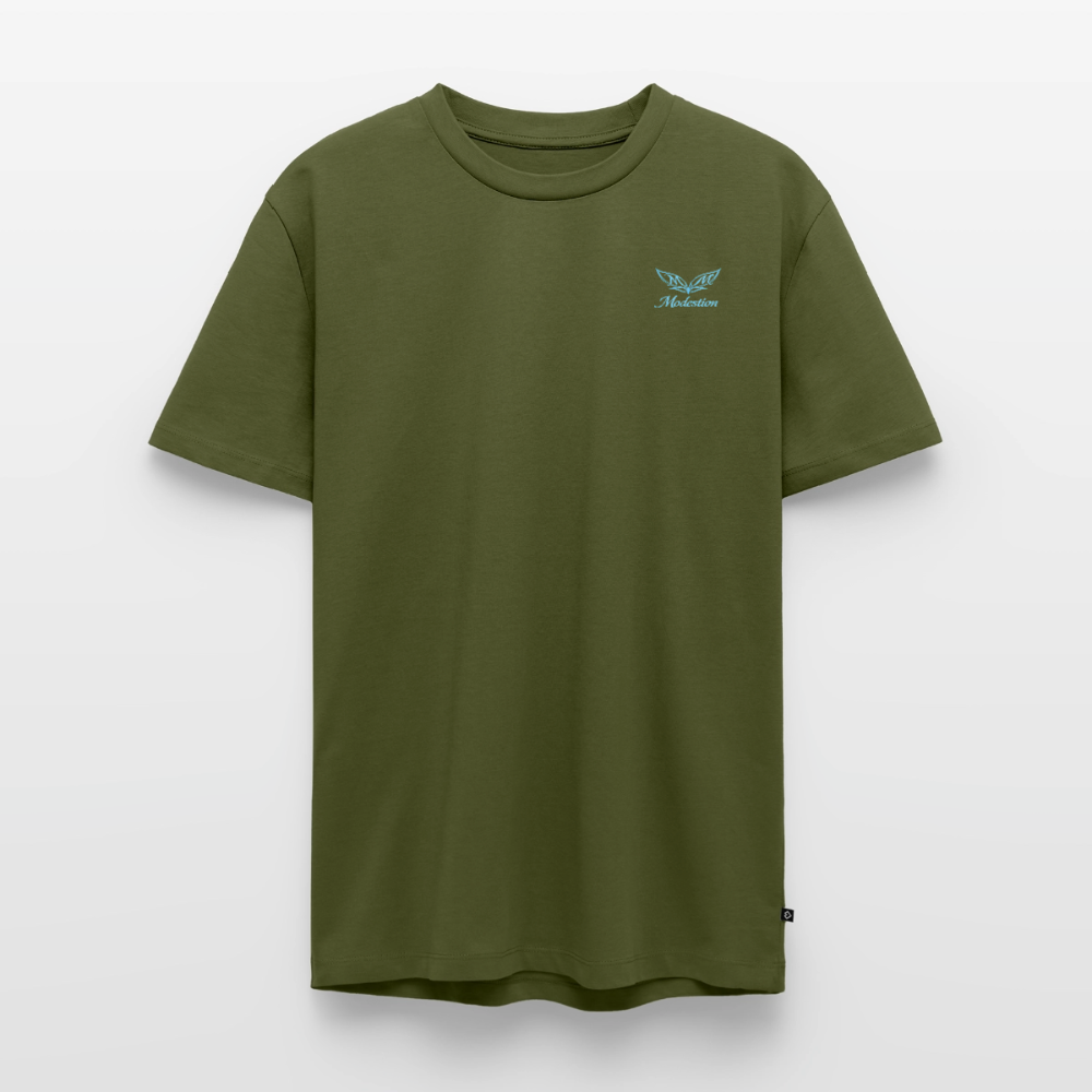Mannen Premium T-shirt - kaki