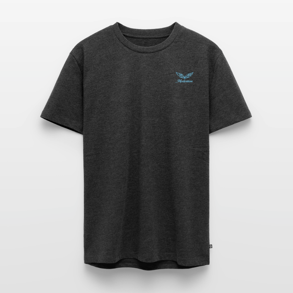 Mannen Premium T-shirt - antraciet gemêleerd
