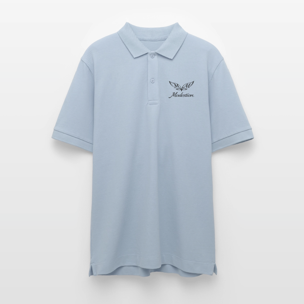 Stanley/Stella Unisex Organic Polo Shirt PREPSTER - sky blue
