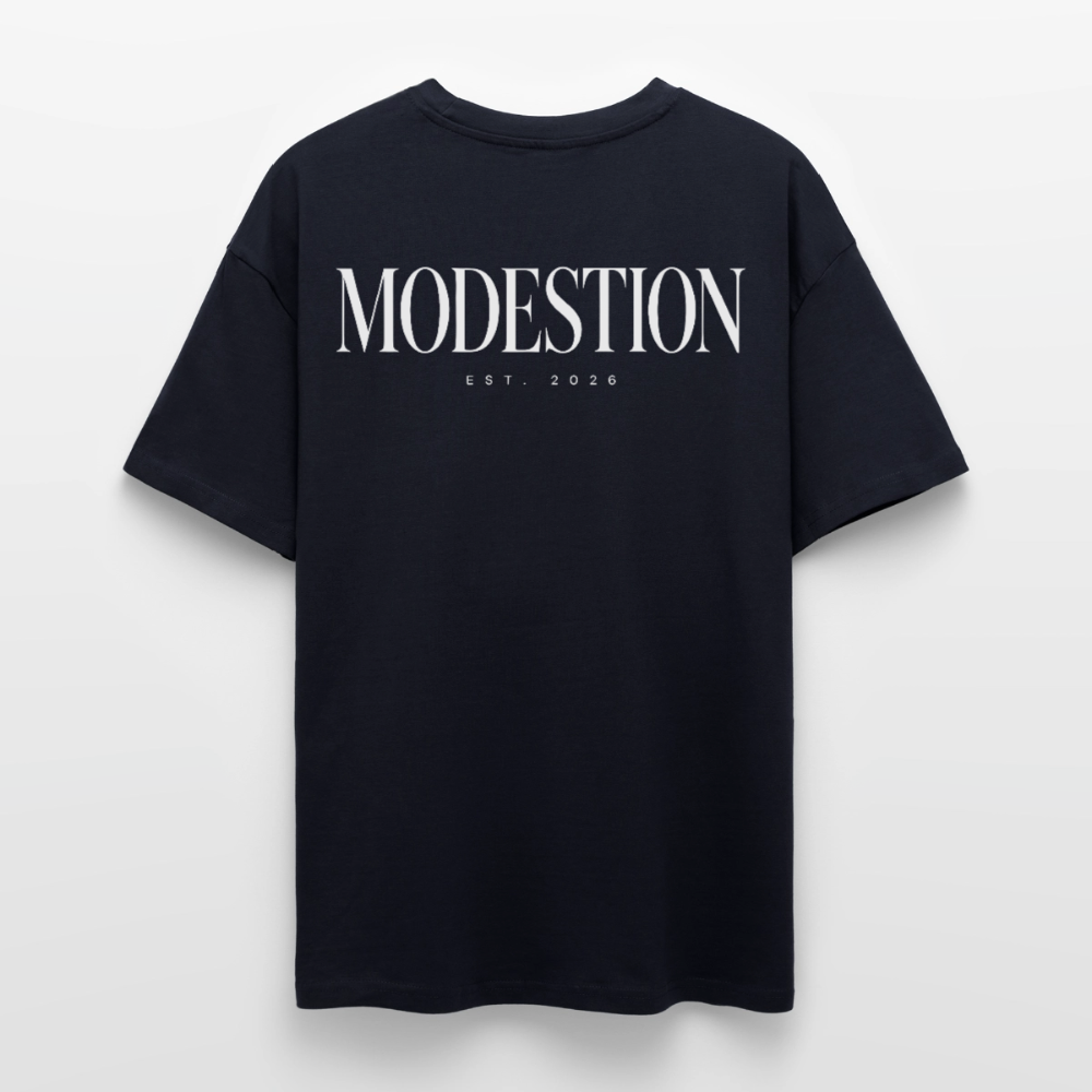 Unisex Oversized Heavyweight T-shirt - french navy