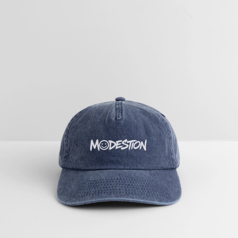 Relaxed Vintage Cap - vintage denim
