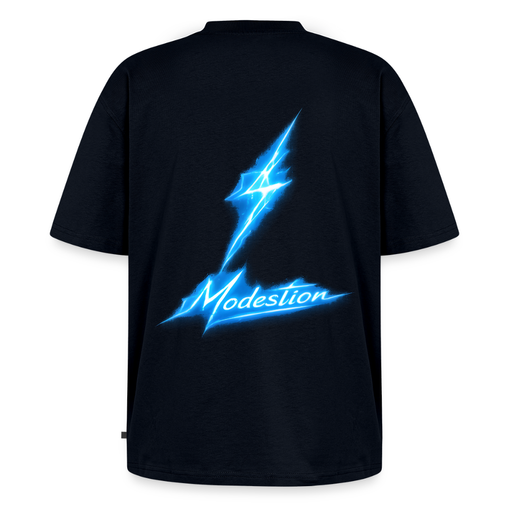 Unisex Premium Oversized Organic T-Shirt - navy