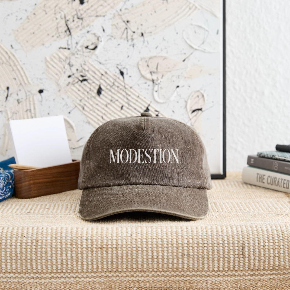 Relaxed Vintage Cap - vintage brown