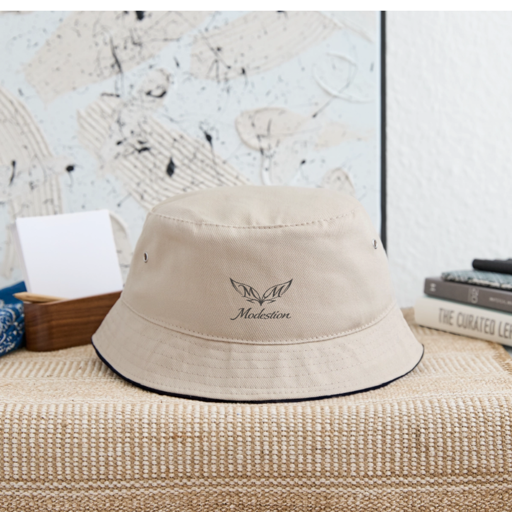 Bucket Hat - khaki/black