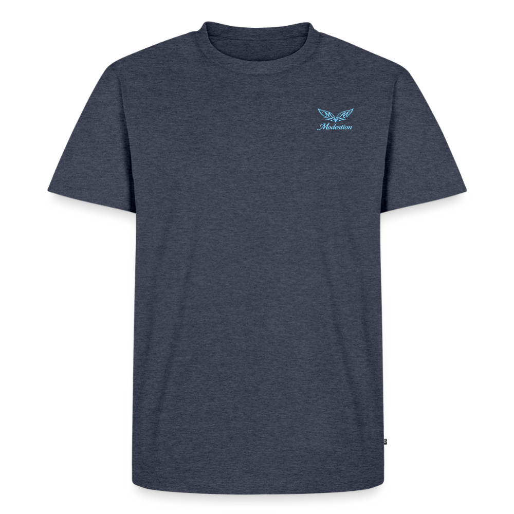 Mannen Premium T-shirt - jeansblauw 