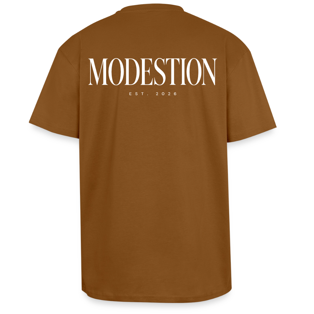 Unisex Oversized Heavyweight T-shirt - toffee