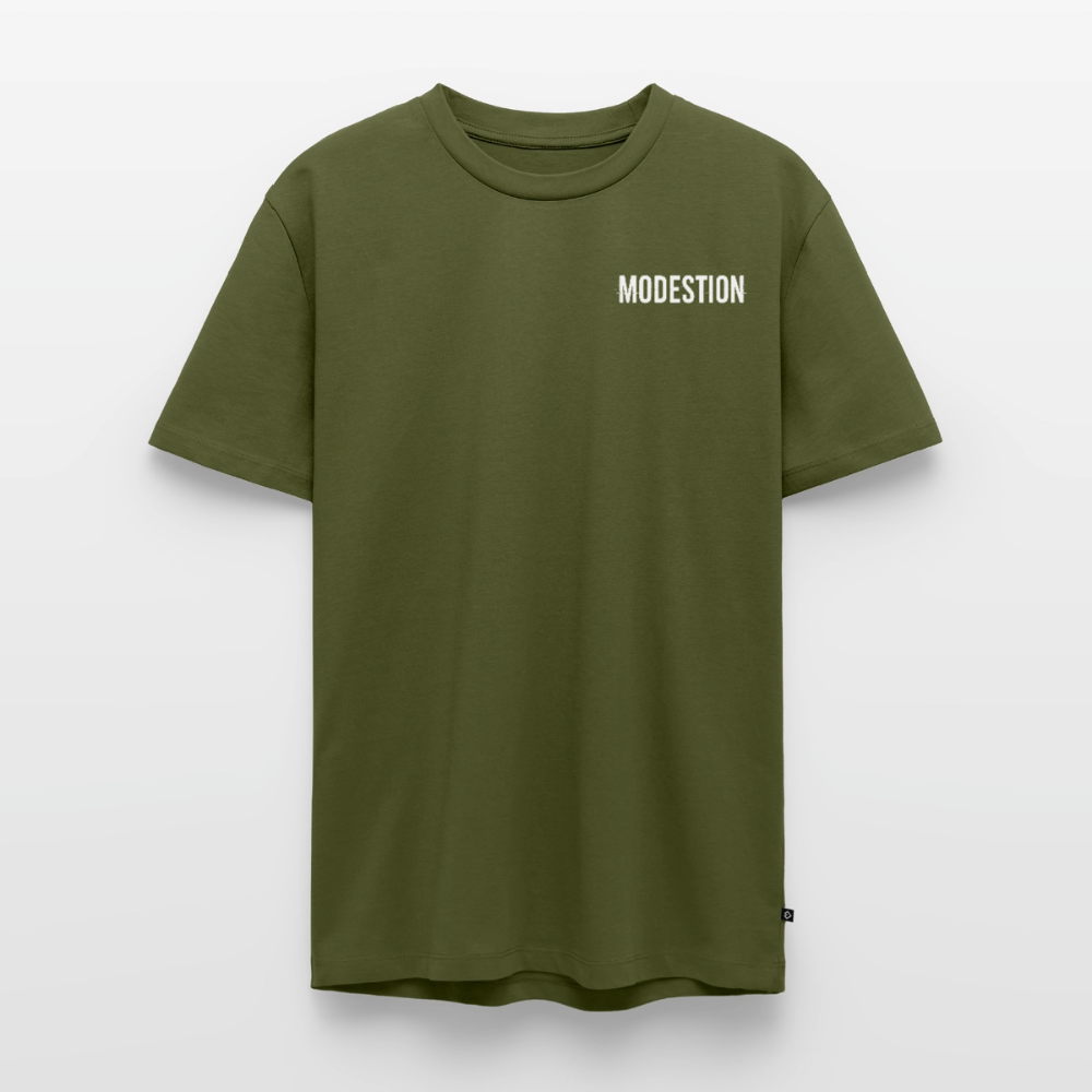 Mannen Premium T-shirt - kaki