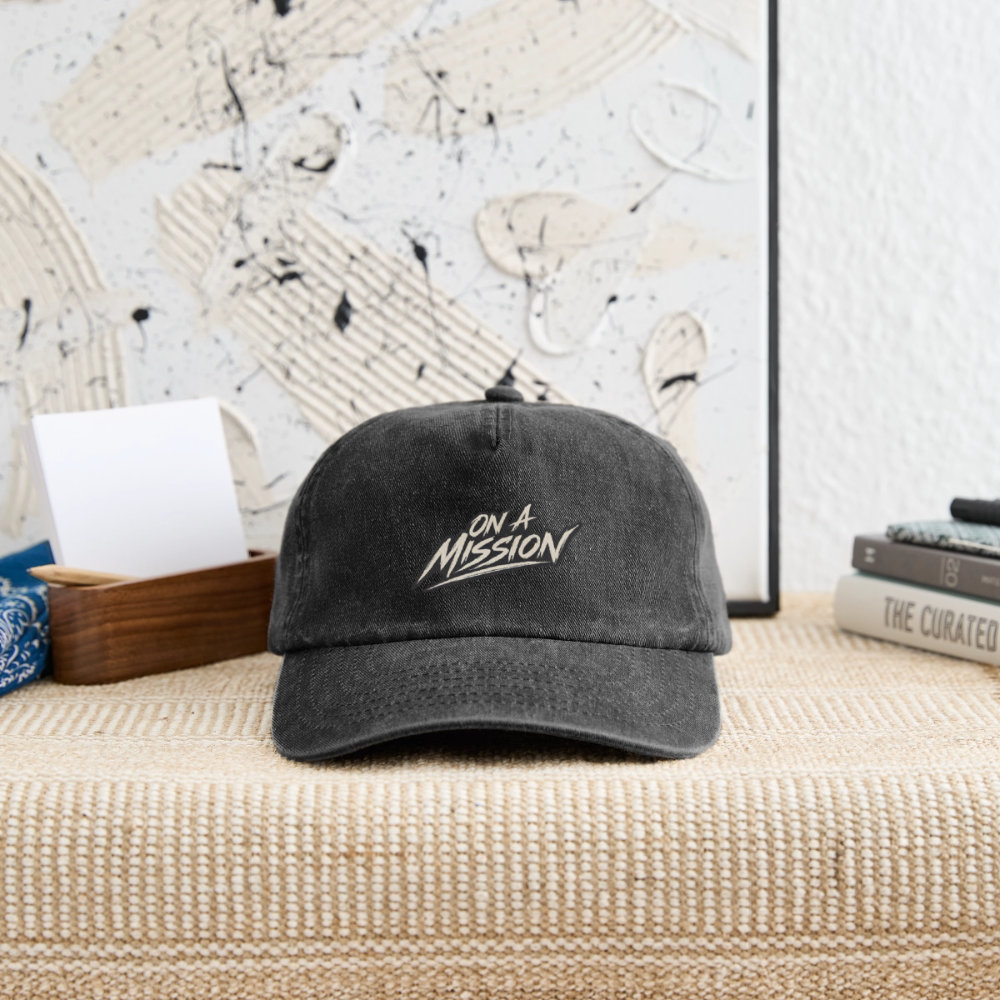 Relaxed Vintage Cap - vintage zwart