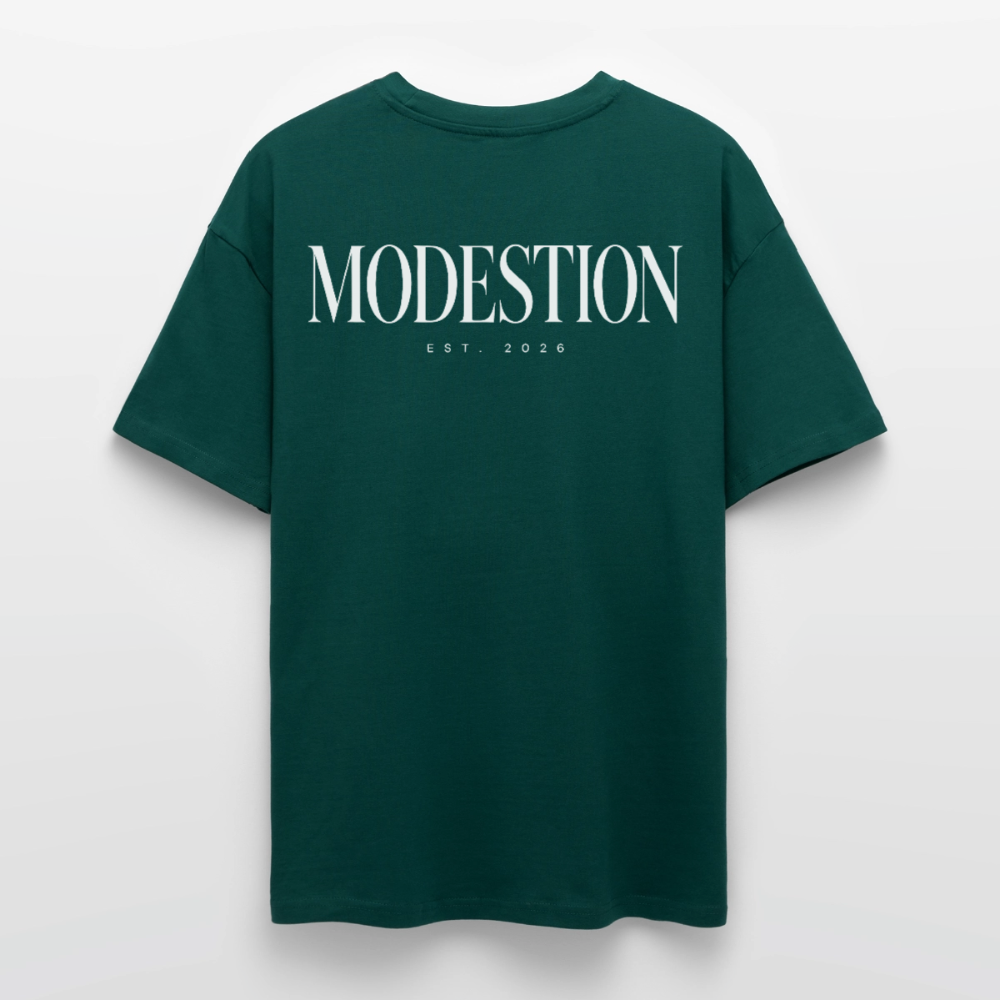 Unisex Oversized Heavyweight T-shirt - hunter green