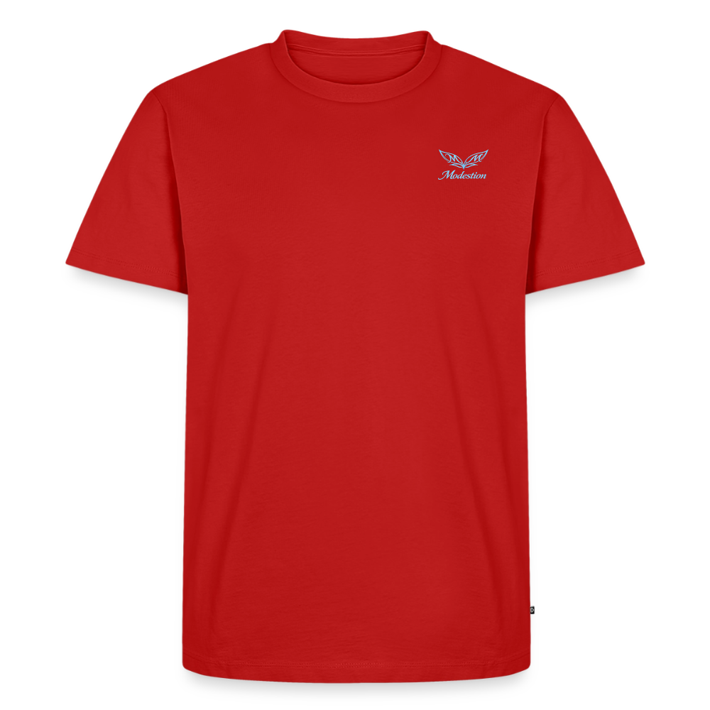 Mannen Premium T-shirt - rood
