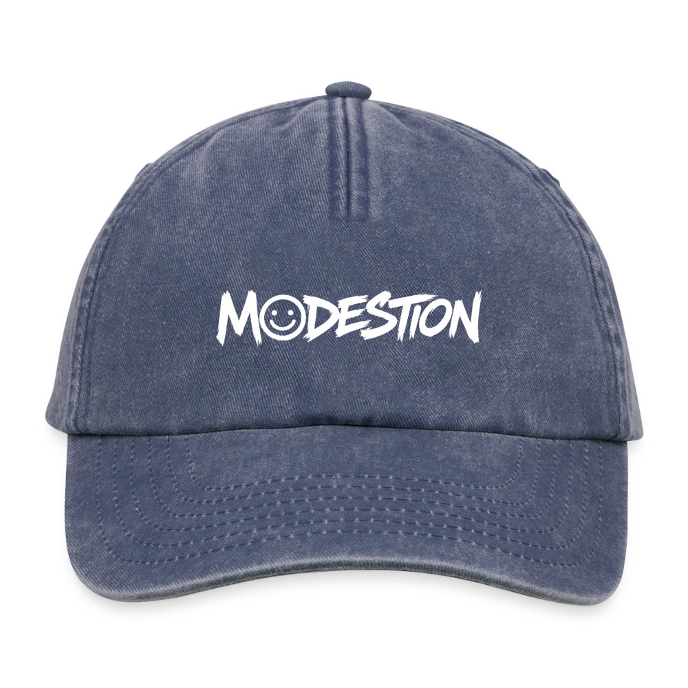 Relaxed Vintage Cap - vintage denim