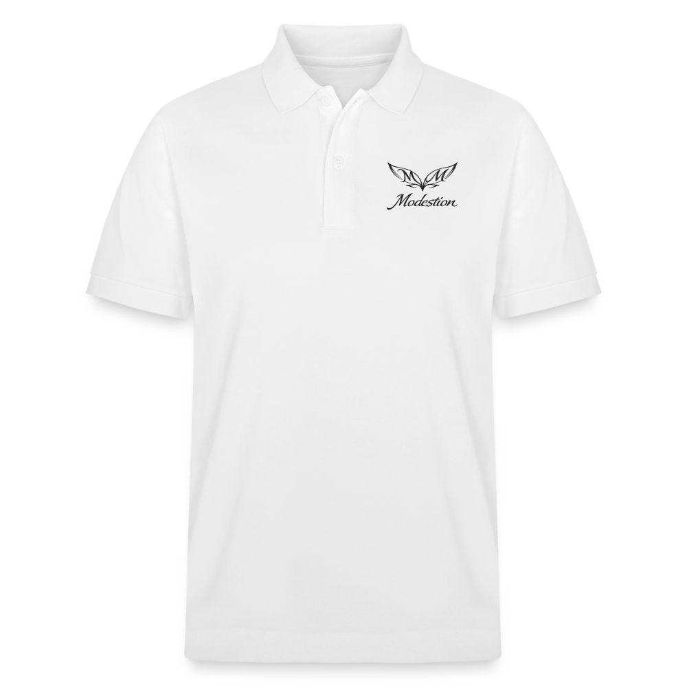 Stanley/Stella Unisex Organic Polo Shirt PREPSTER - white