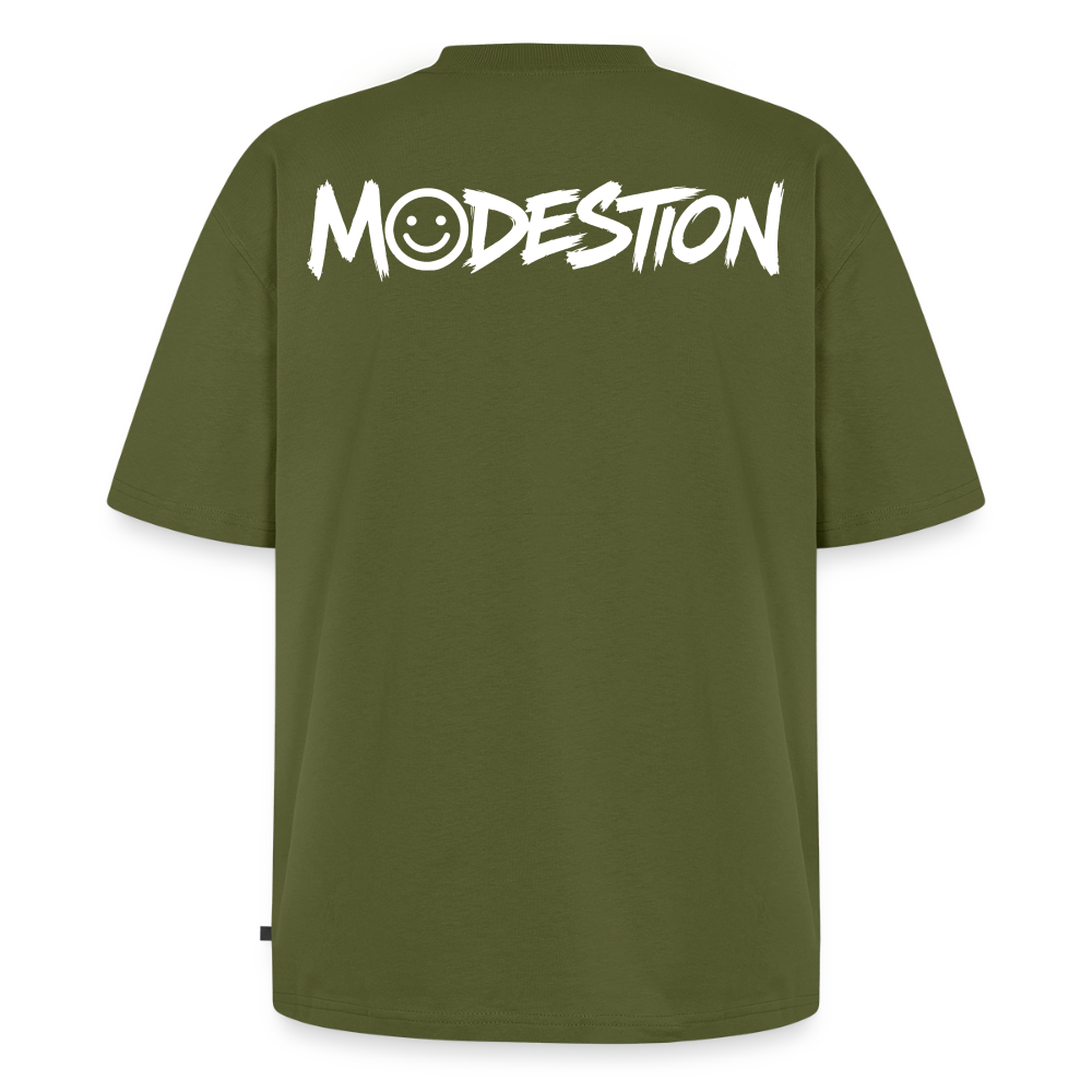 Unisex Premium Oversized Organic T-Shirt - khaki