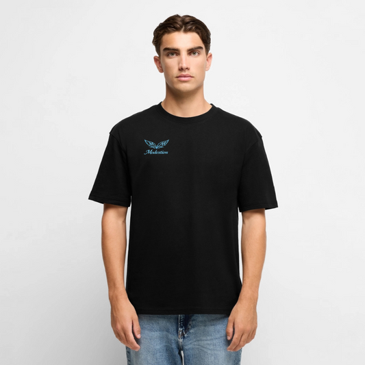 Unisex Premium Oversized Organic T-Shirt - black