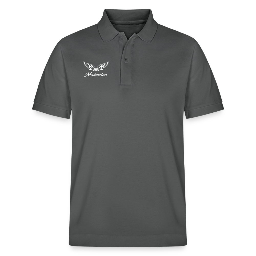 Stanley/Stella Unisex Organic Polo Shirt PREPSTER - anthracite