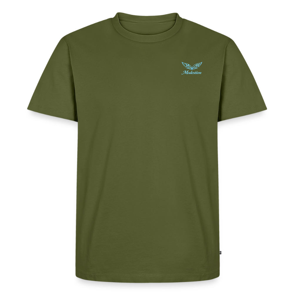 Mannen Premium T-shirt - kaki