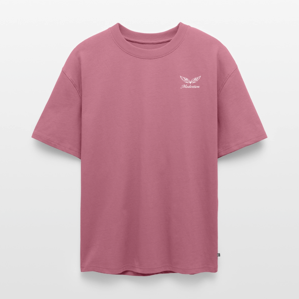 Unisex Premium Oversized Organic T-Shirt - mauve
