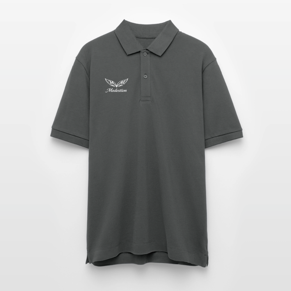 Stanley/Stella Unisex Organic Polo Shirt PREPSTER - anthracite