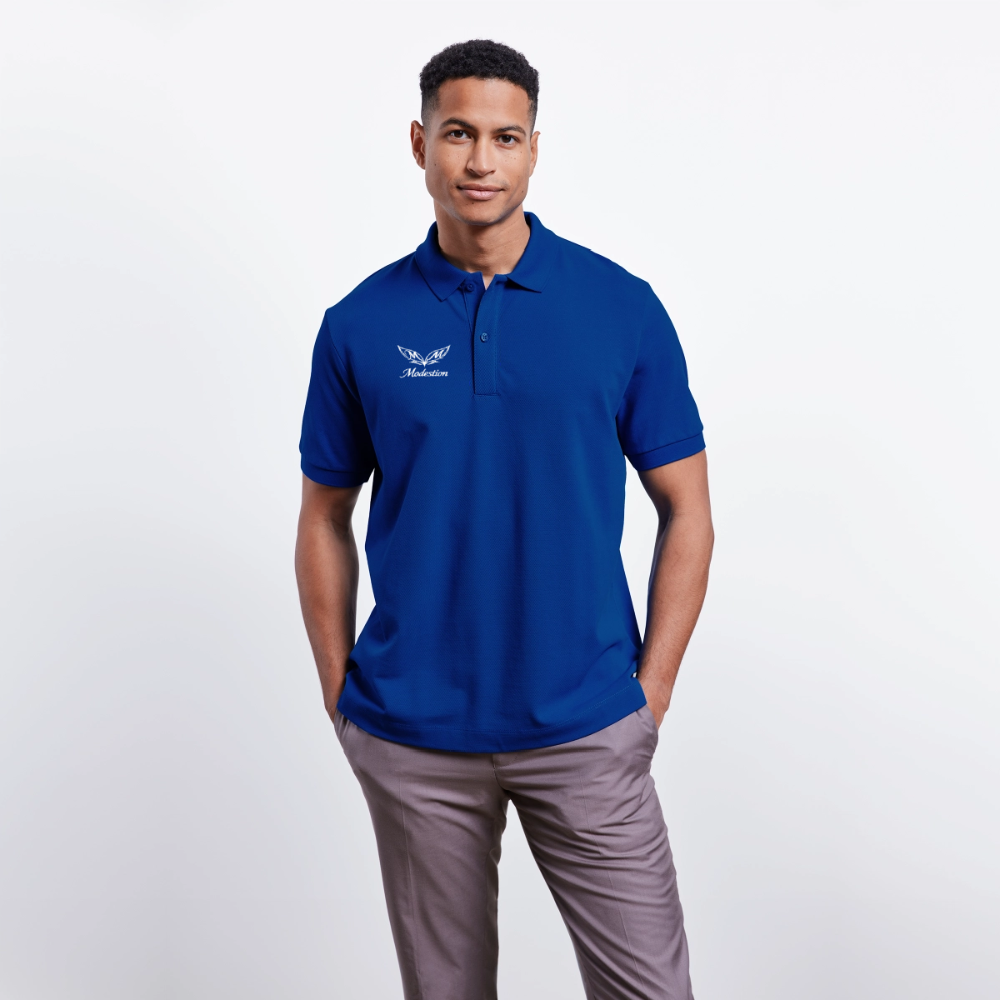 Stanley/Stella Unisex Organic Polo Shirt PREPSTER - majorelle blue