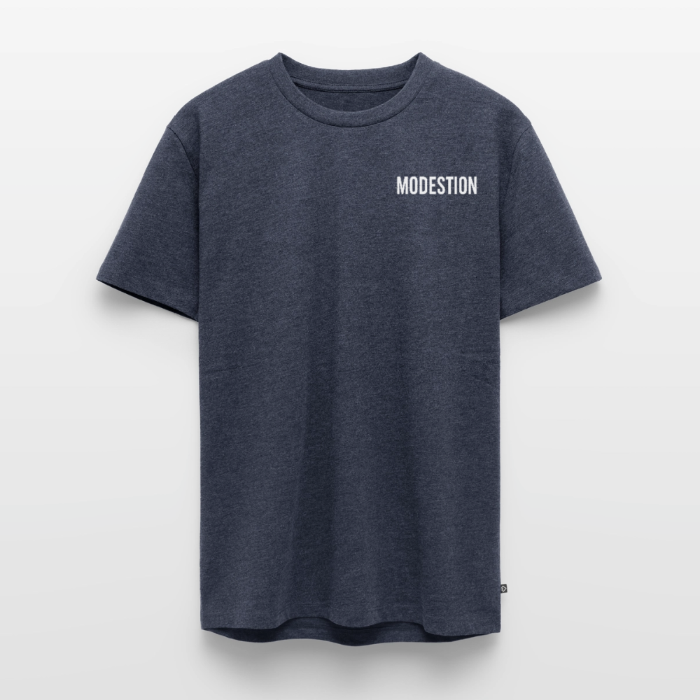 Mannen Premium T-shirt - jeansblauw 