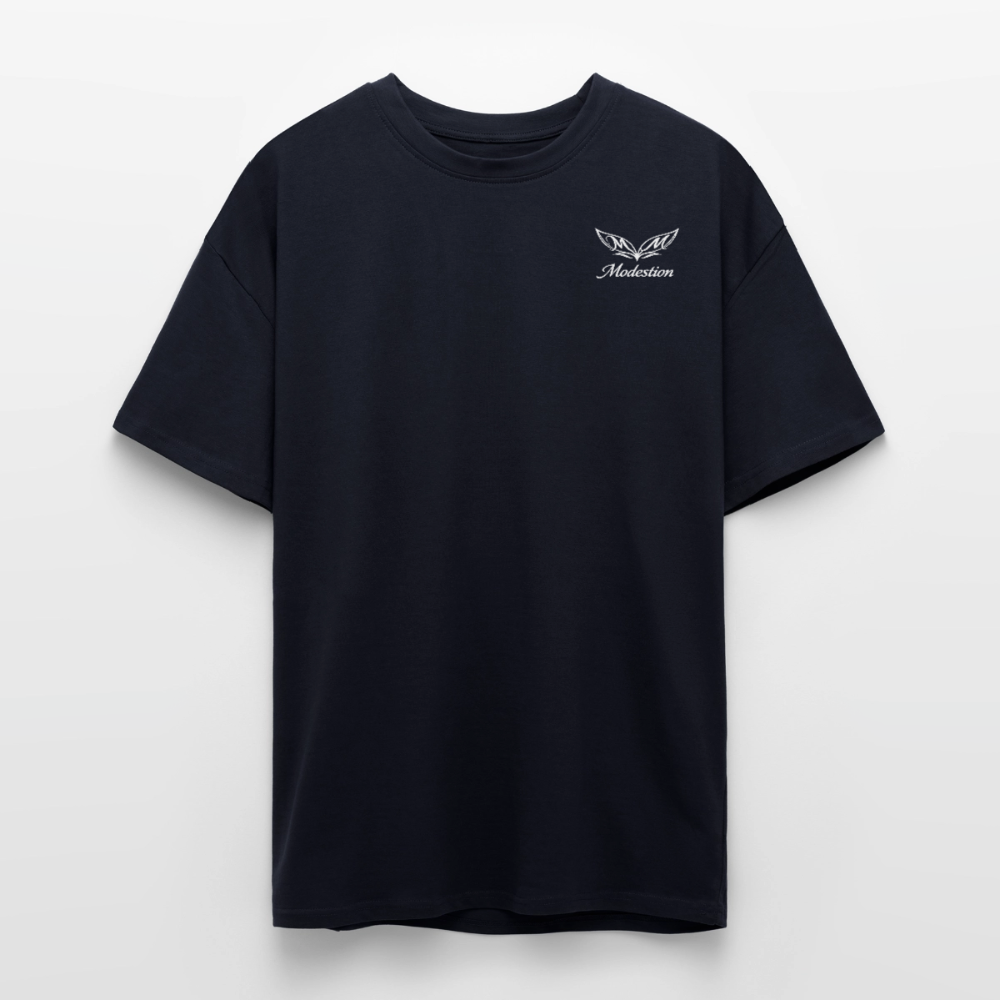 Unisex Oversized Heavyweight T-shirt - french navy