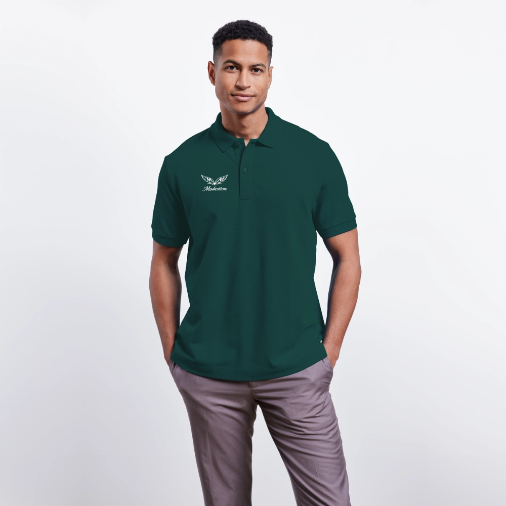 Stanley/Stella Unisex Organic Polo Shirt PREPSTER - glazed green