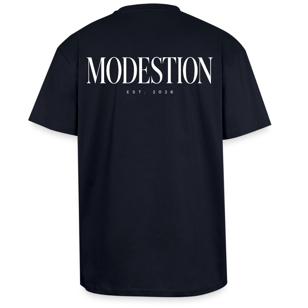 Unisex Oversized Heavyweight T-shirt - french navy