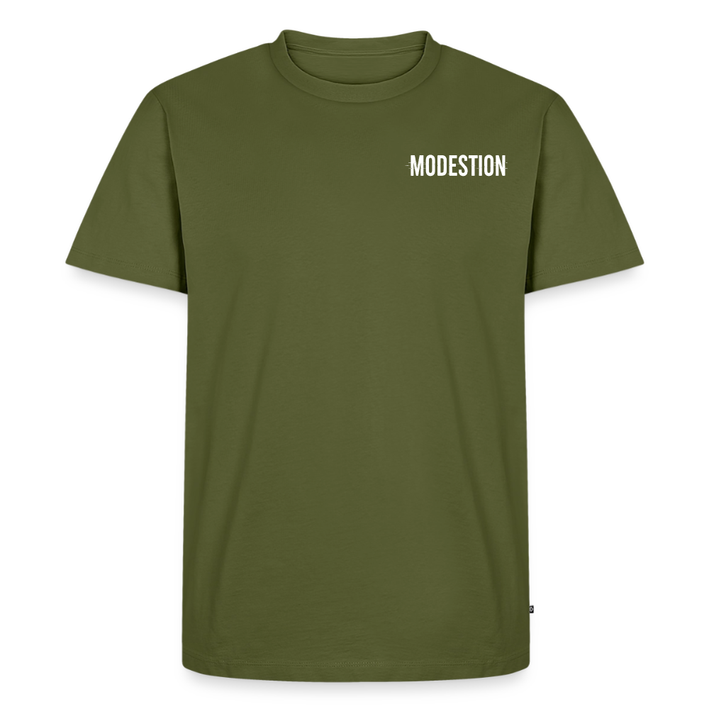 Mannen Premium T-shirt - kaki