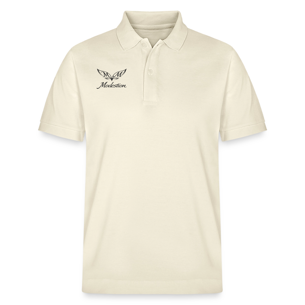 Stanley/Stella Unisex Organic Polo Shirt PREPSTER - soft Ecru