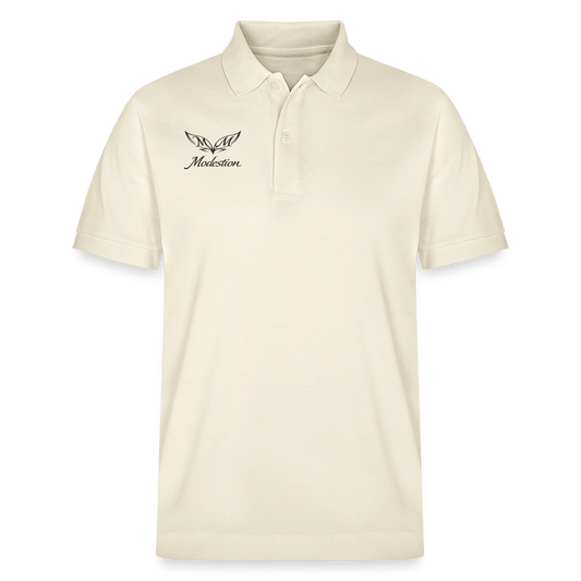 Stanley/Stella Unisex Organic Polo Shirt PREPSTER - soft Ecru