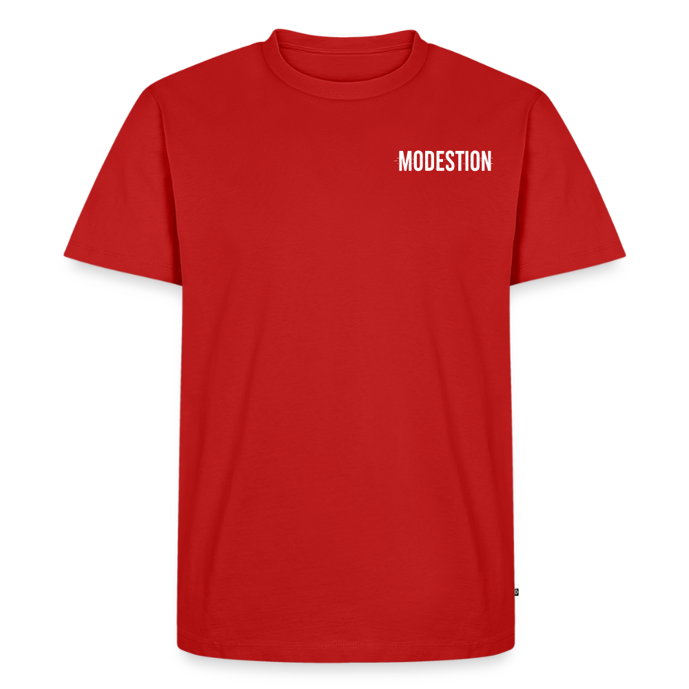 Mannen Premium T-shirt - rood