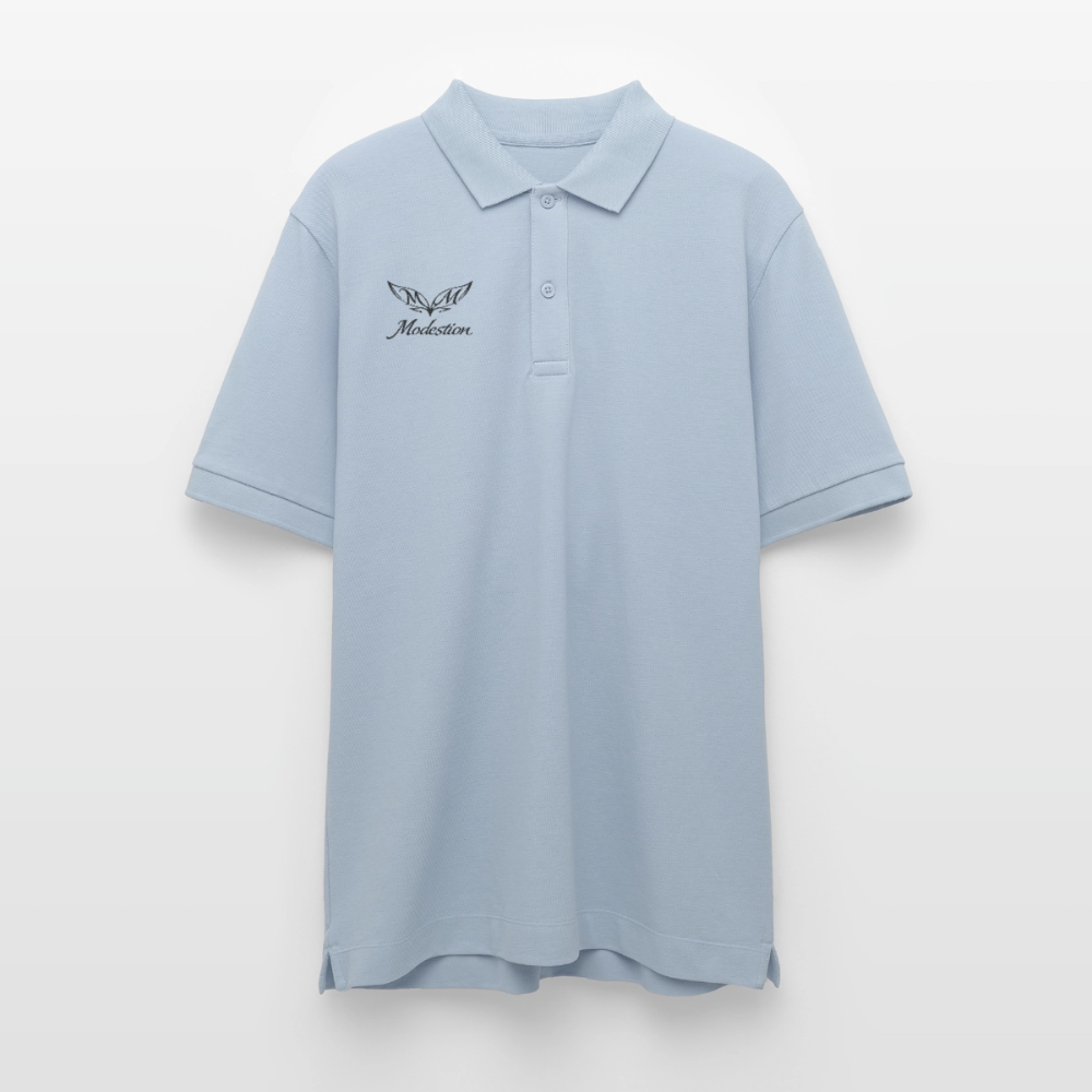 Stanley/Stella Unisex Organic Polo Shirt PREPSTER - sky blue