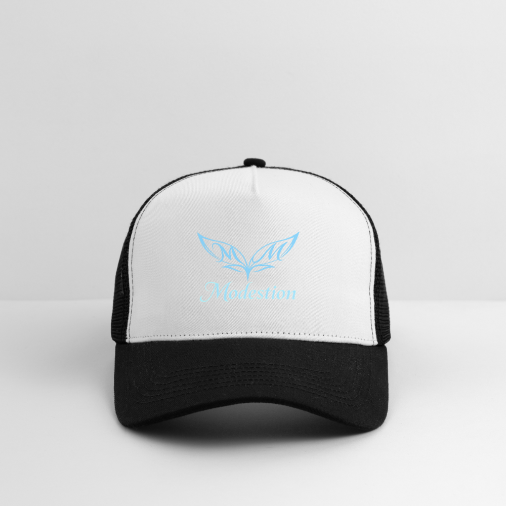 Trucker Cap - white/black
