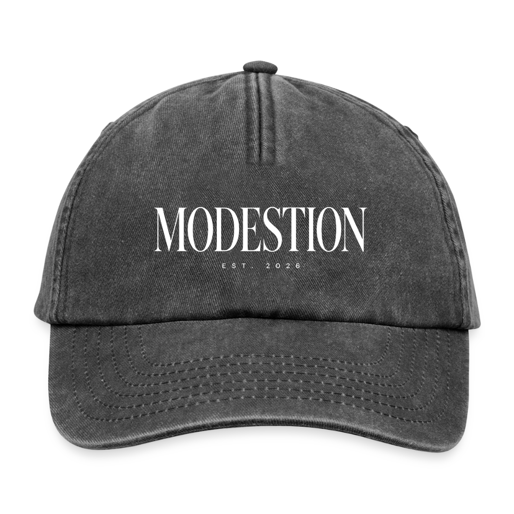 Relaxed Vintage Cap - vintage black