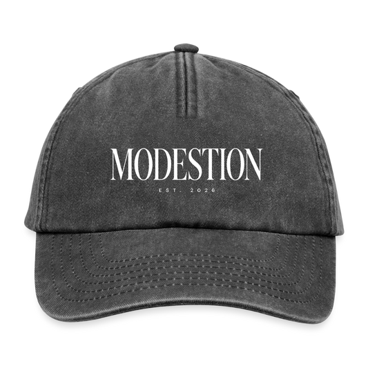 Relaxed Vintage Cap - vintage black