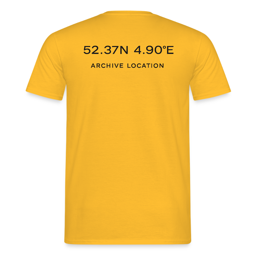 Men's T-Shirt - yellow