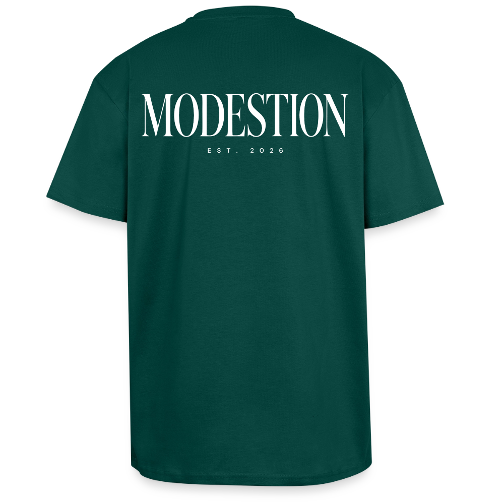 Unisex Oversized Heavyweight T-shirt - hunter green