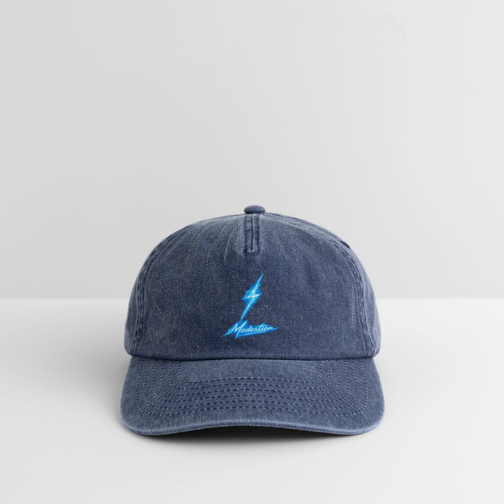 Relaxed Vintage Cap - vintage denim