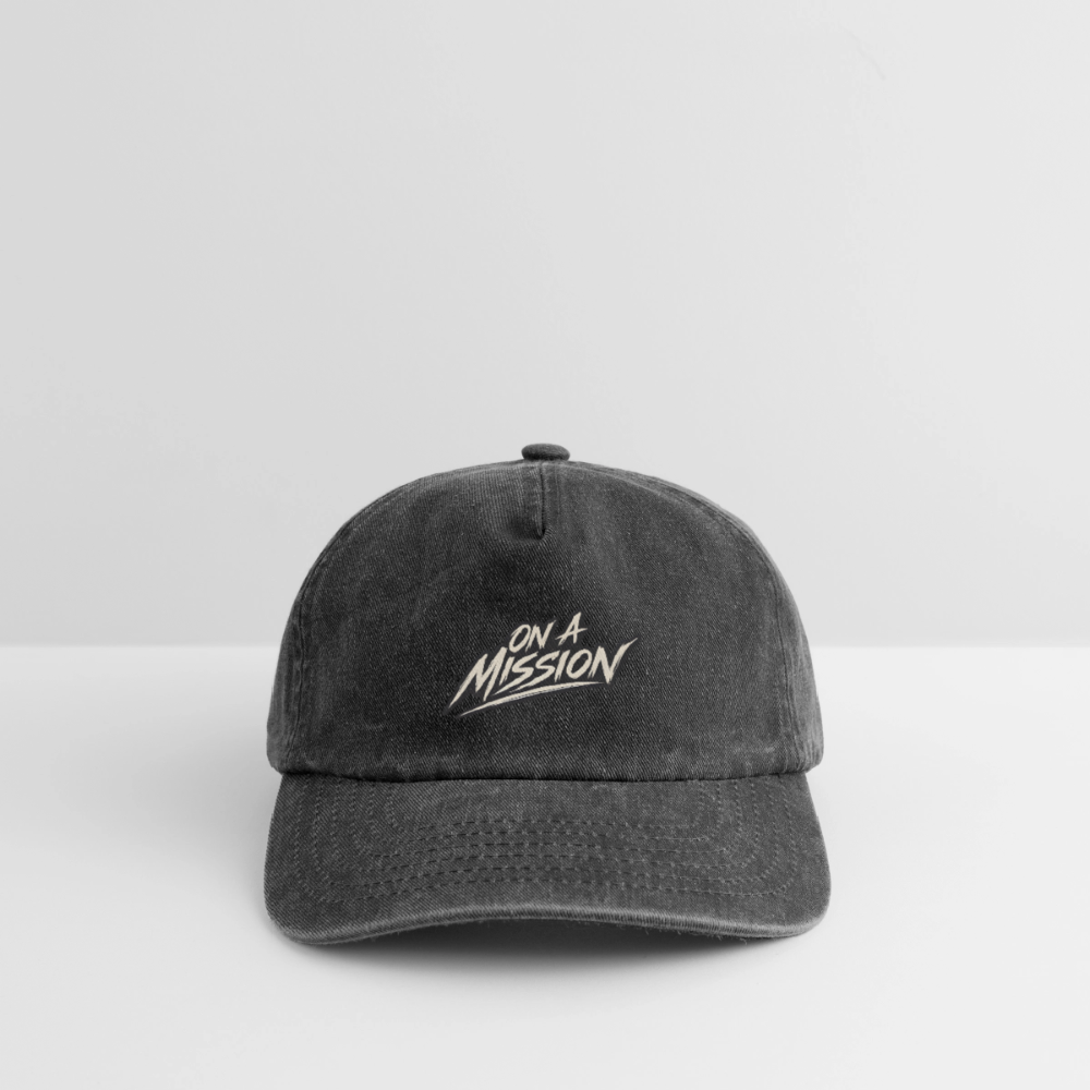 Relaxed Vintage Cap - vintage zwart