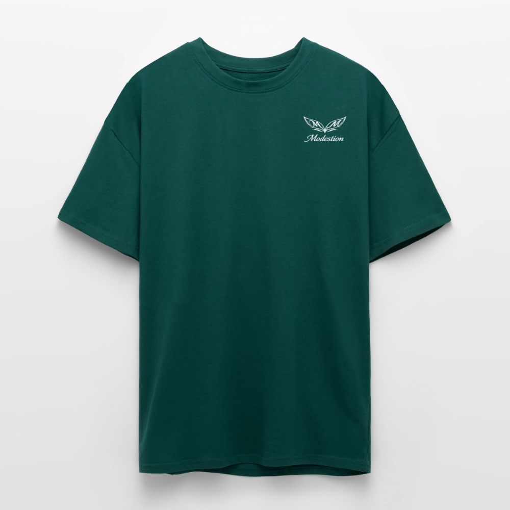 Unisex Oversized Heavyweight T-shirt - hunter green
