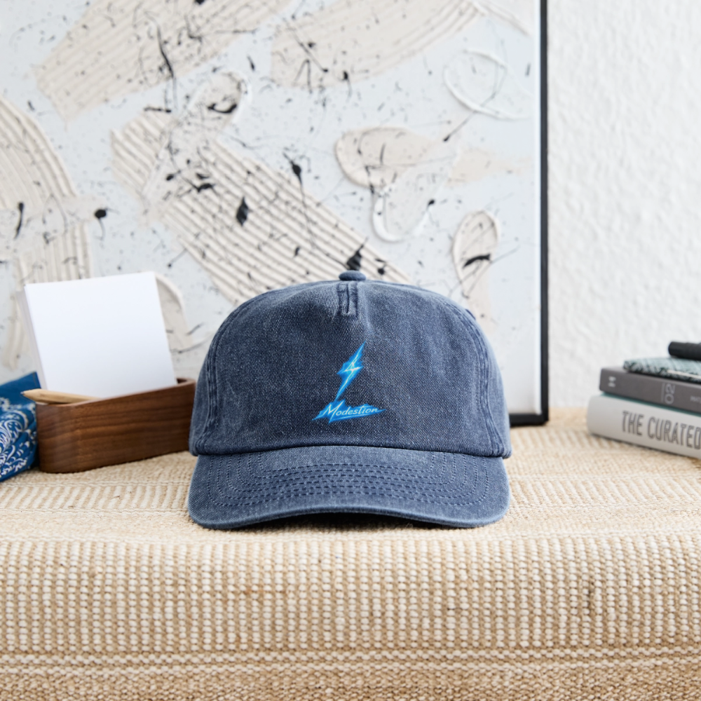 Relaxed Vintage Cap - vintage denim