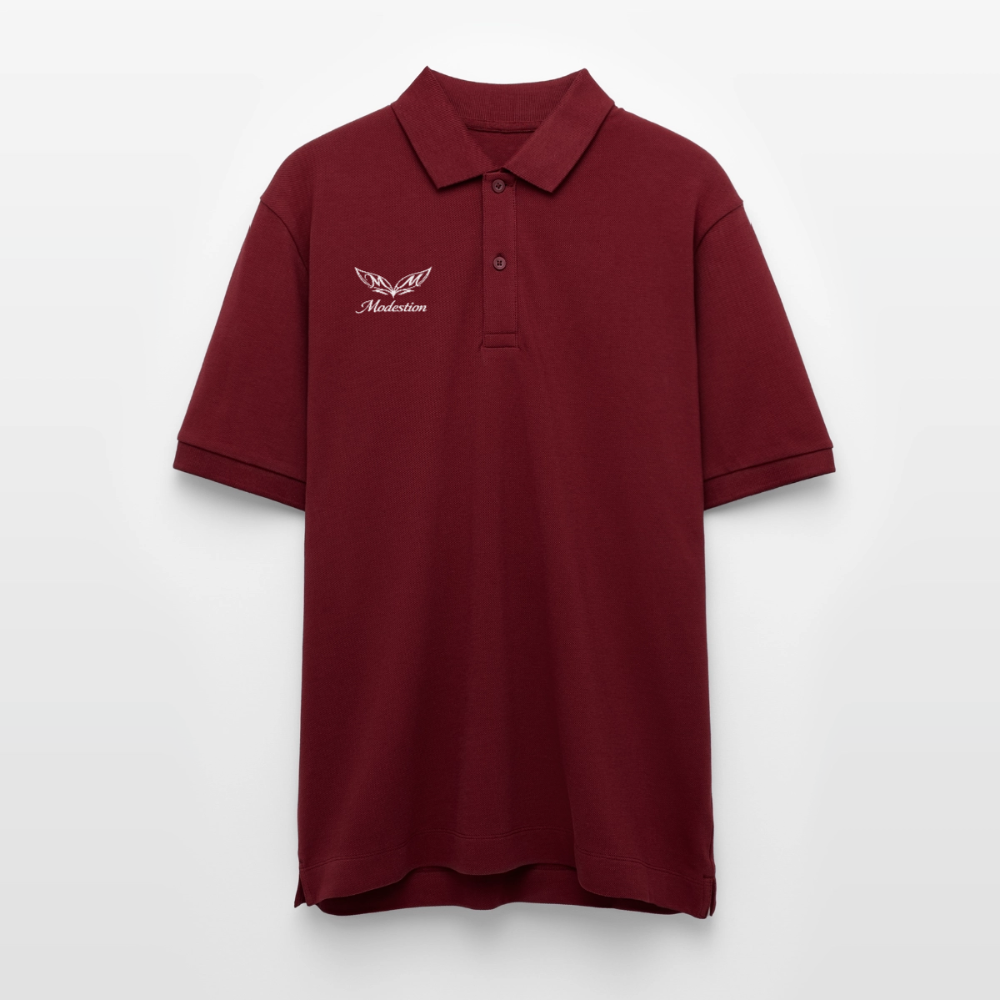 Stanley/Stella Unisex Organic Polo Shirt PREPSTER - burgundy