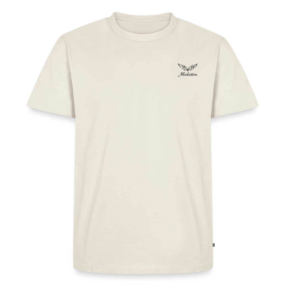 Mannen Premium T-shirt - natuurwit