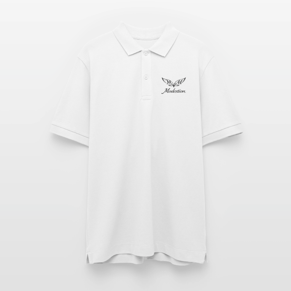 Stanley/Stella Unisex Organic Polo Shirt PREPSTER - white