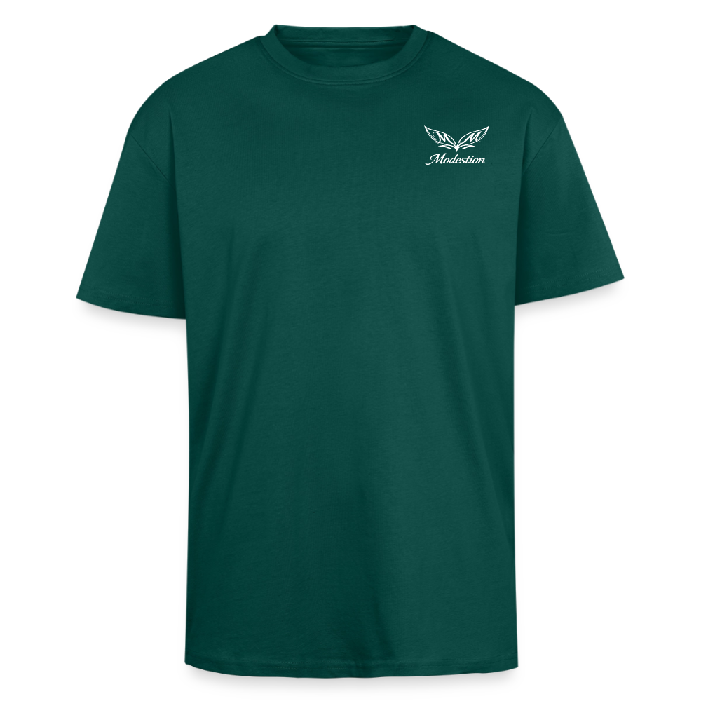 Unisex Oversized Heavyweight T-shirt - hunter green