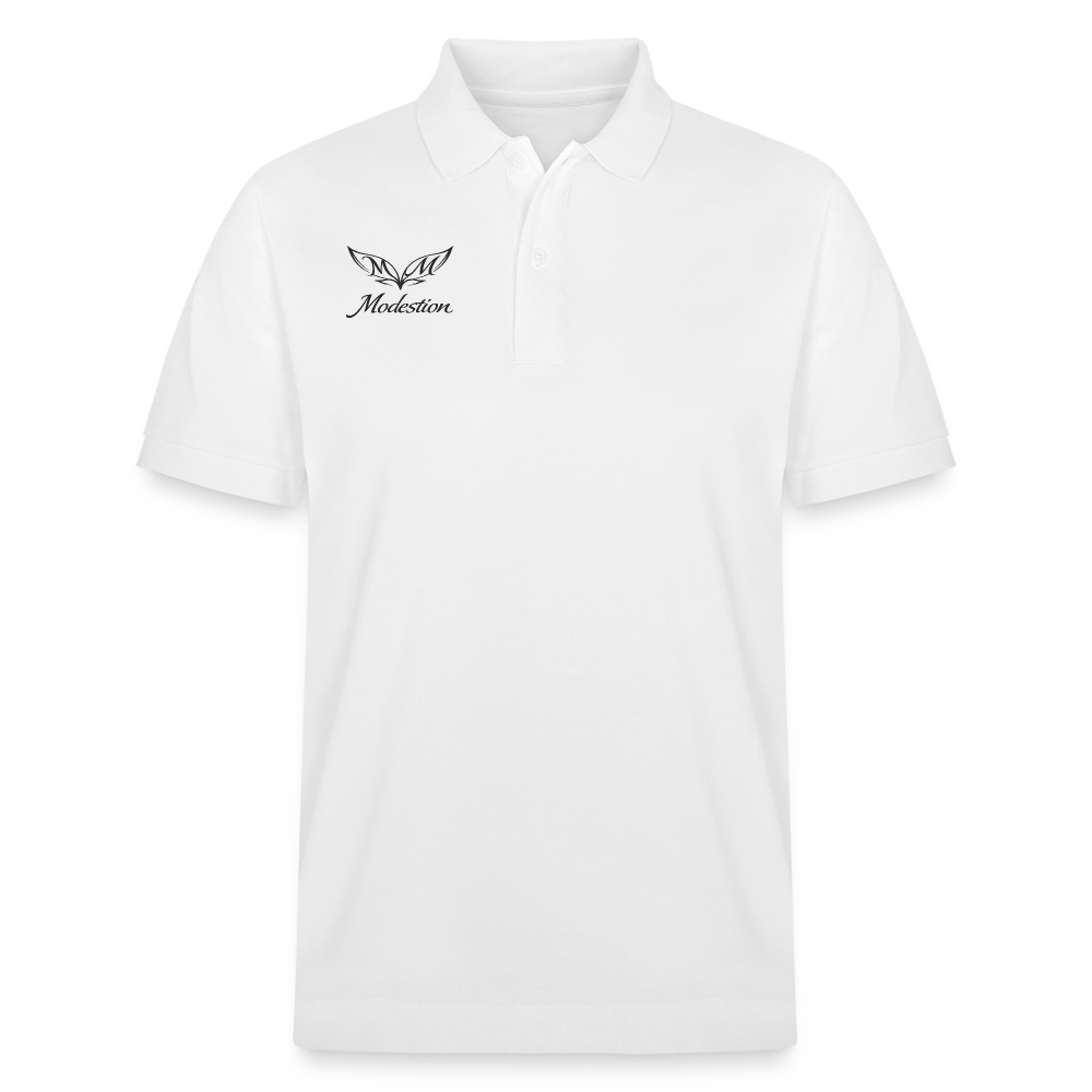 Stanley/Stella Unisex Organic Polo Shirt PREPSTER - white