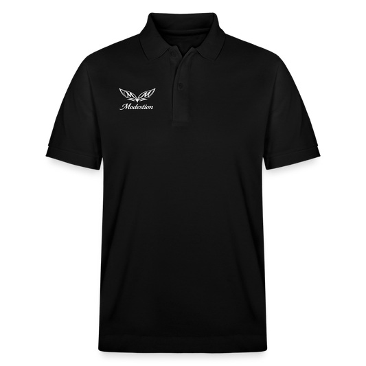 Stanley/Stella Unisex Organic Polo Shirt PREPSTER - black